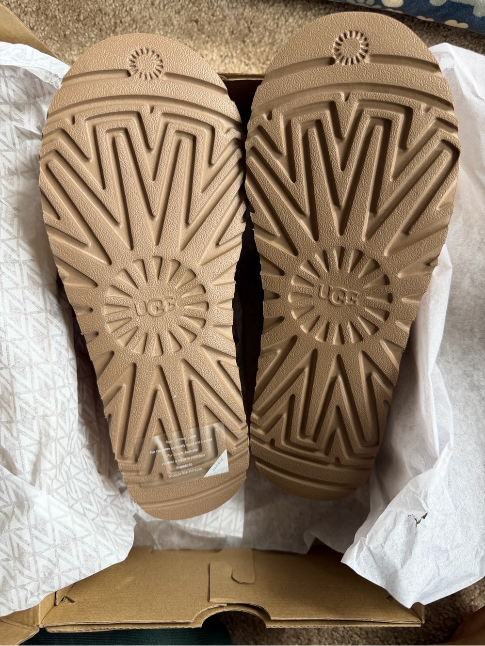 Brand new UGG Women's Dusty Rose Suede Tasman II - Picture 3 of 6